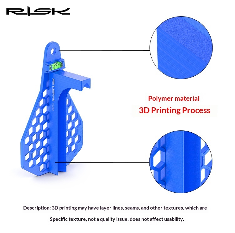 RISK RL262 Bicycle Saddle Angle Leveling Tool with Mini Bubble Level