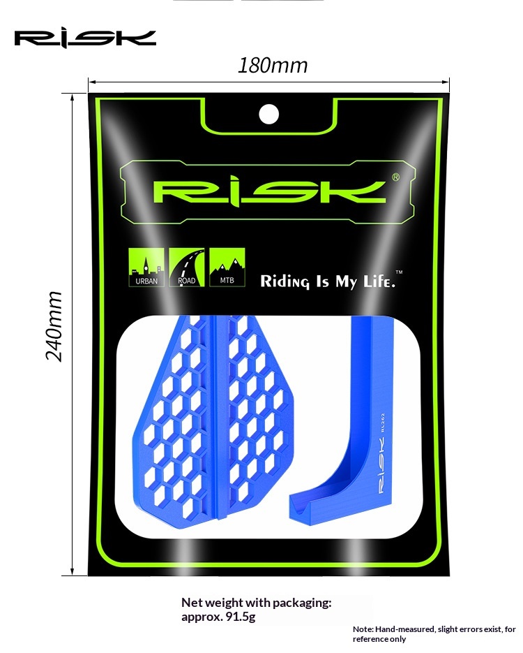 RISK RL262 Bicycle Saddle Angle Leveling Tool with Mini Bubble Level
