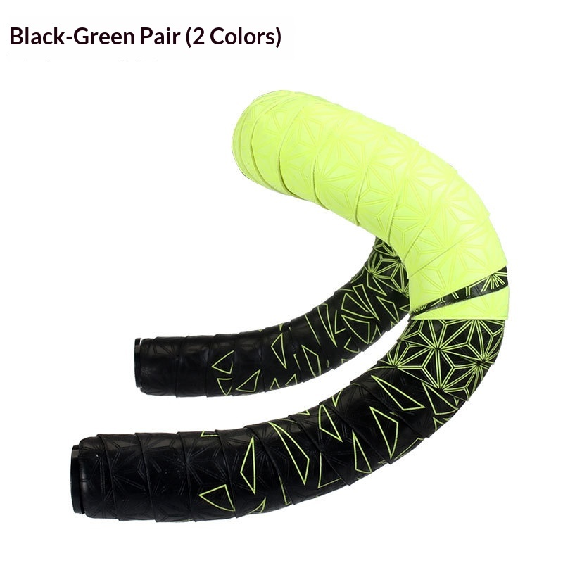 TOOPRE Chrysanthemum Pattern Road Bike Handlebar Tape – Ultra-Light PU+EVA Anti-Slip Shock-Absorbing Bar Tape