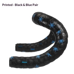 Printed Black Blue