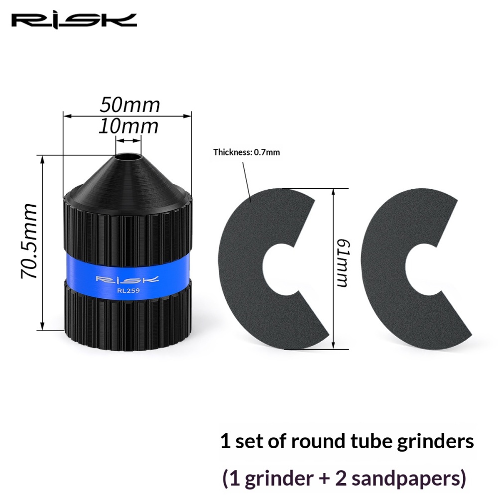 RISK KENWAY RL101 Bicycle Tube Cutter Tool – Fork Steerer, Handlebar and Seatpost Cutting Tool for Steel, Aluminum and Titanium Tubes