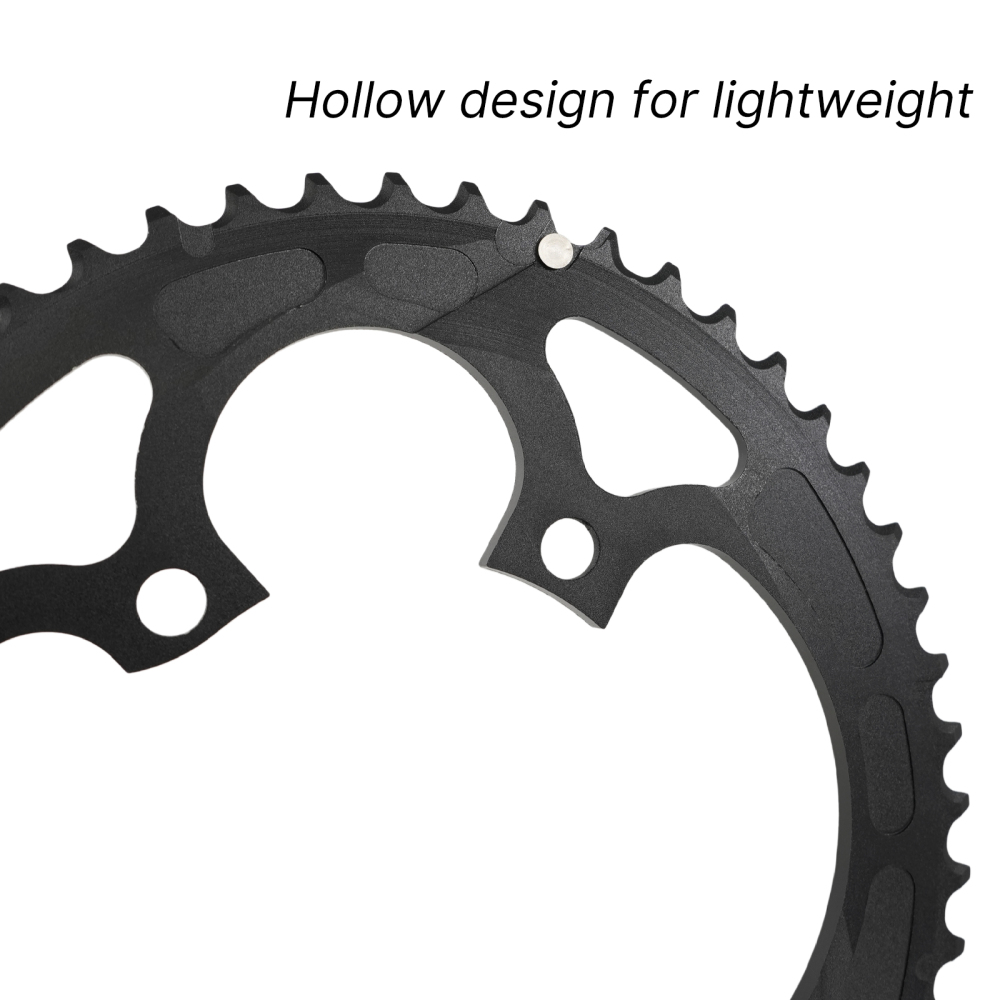 DJC 110BCD 4-Bolt Road Bike Double Chainring Round Oval 50-34T 52-36T 53-39T 54-40T for Shimano 105 Ultegra Dura Ace R7000 R8000 R9100 R9200