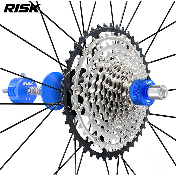 RISK RL354 RL327 9T Cassette Lockring Tool & Anti-Drop Holder for Shimano XTR/XT 12-Speed