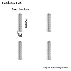 Spare Locating Screws 4-Pack