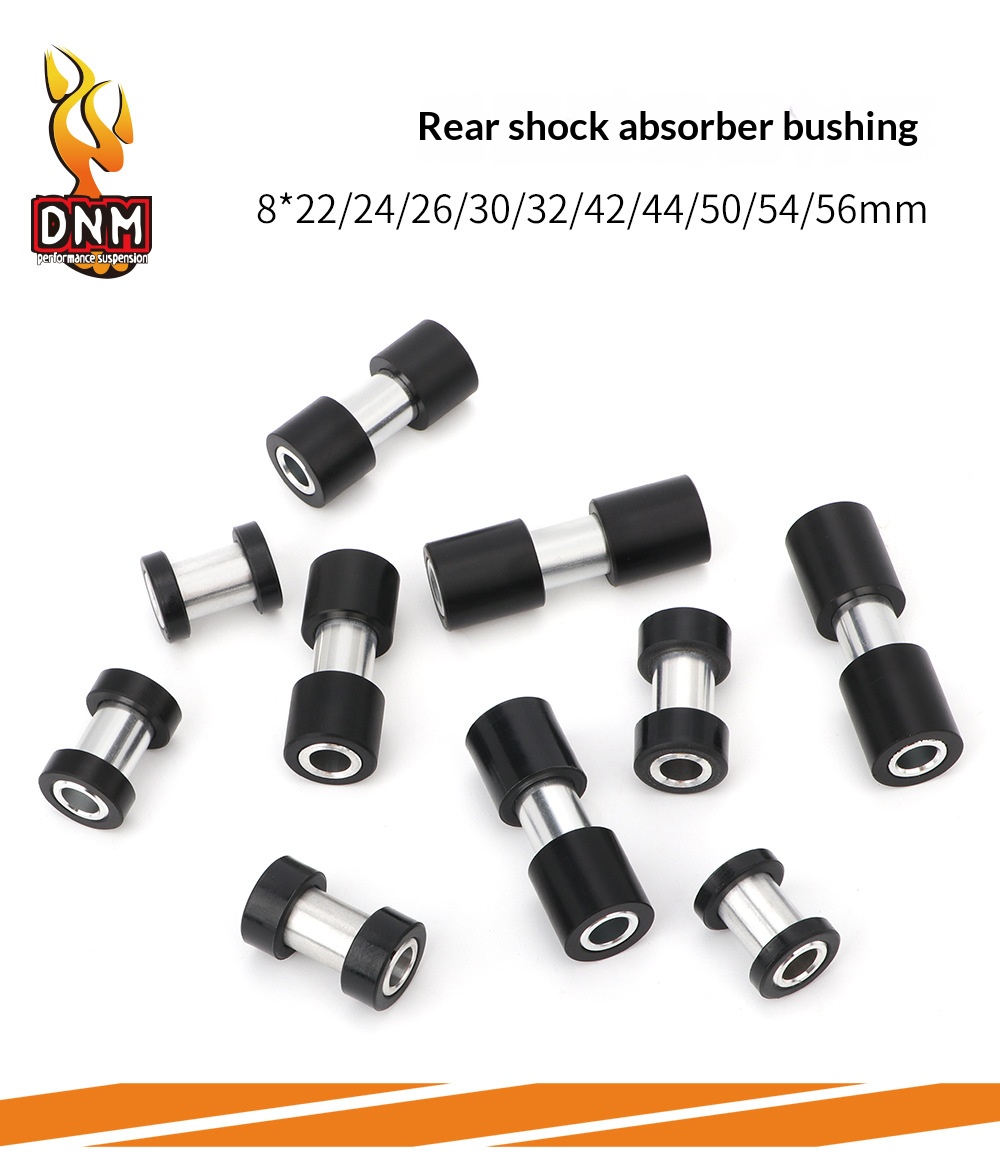 DNM Rear Shock Bushing Kit Part No. Bushing 8mm ID 22/24/26/30/32/42/44/50/54/56mm for MTB Rear Shock