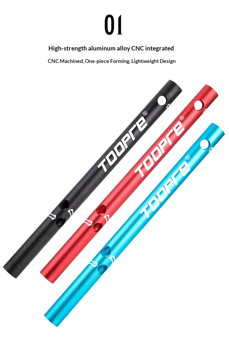 TOOPRE Hollow Crank Parking Rack, Portable Aluminum Alloy Bike Display and Maintenance Stand, CNC Machined