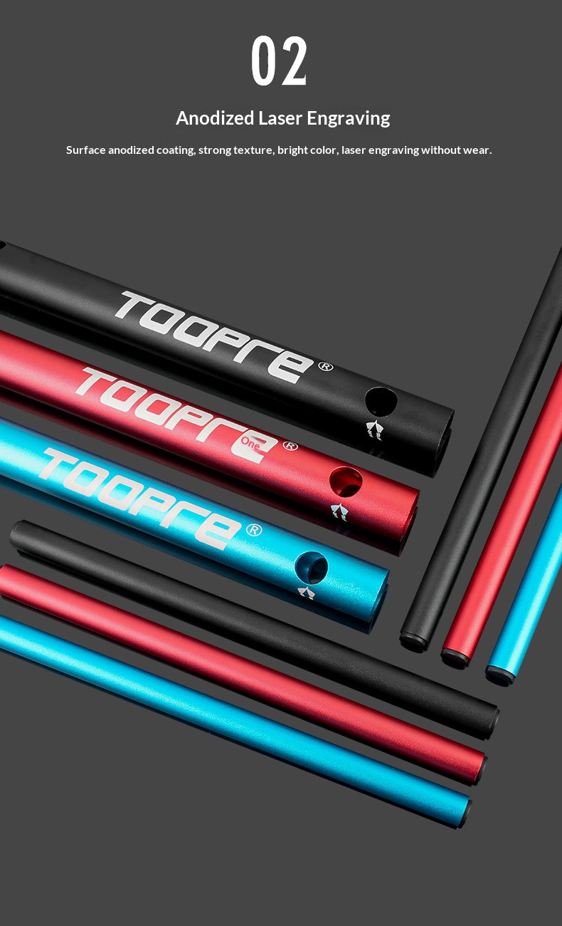 TOOPRE Hollow Crank Parking Rack, Portable Aluminum Alloy Bike Display and Maintenance Stand, CNC Machined