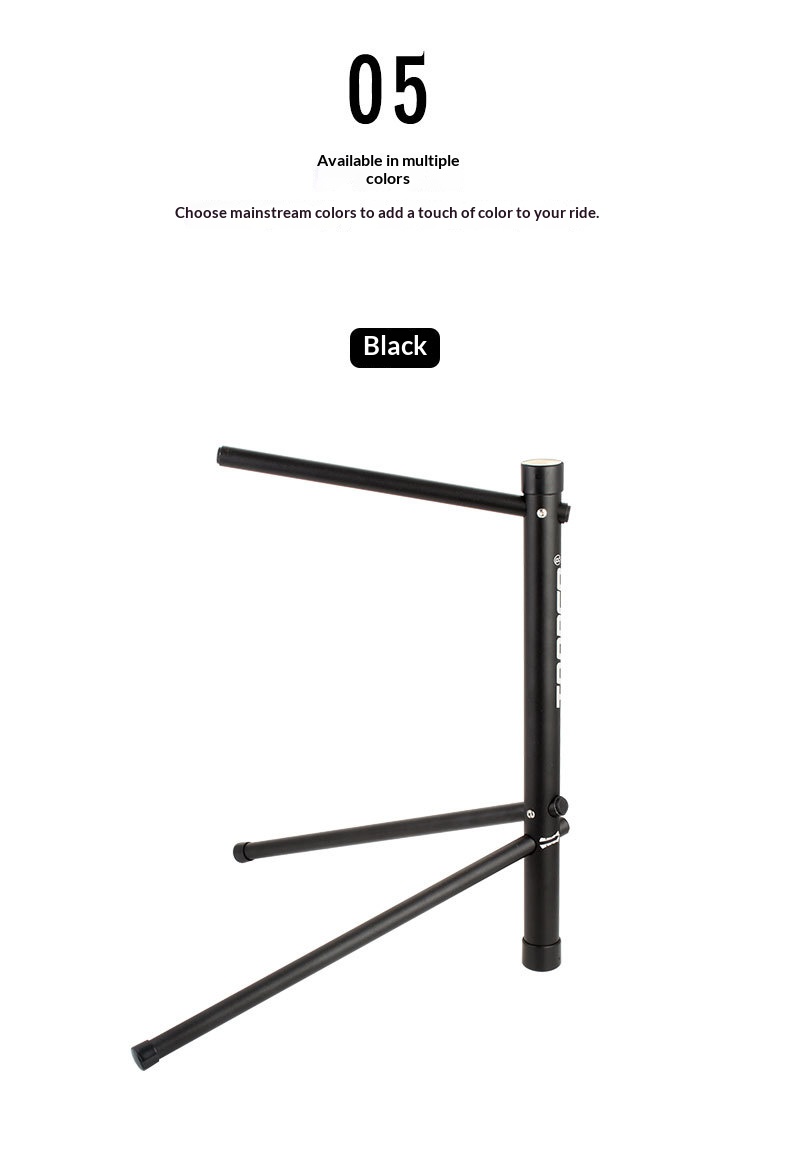 TOOPRE Hollow Crank Parking Rack, Portable Aluminum Alloy Bike Display and Maintenance Stand, CNC Machined