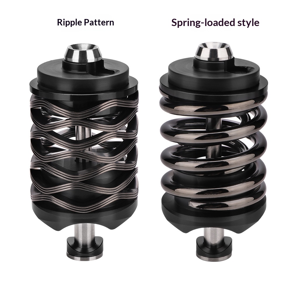 iKUOS-(Pline) Titanium Axle Rear Shock Absorber for Brompton T Line P Line C Line 12-speed JAVA Neo Folding Bike rear