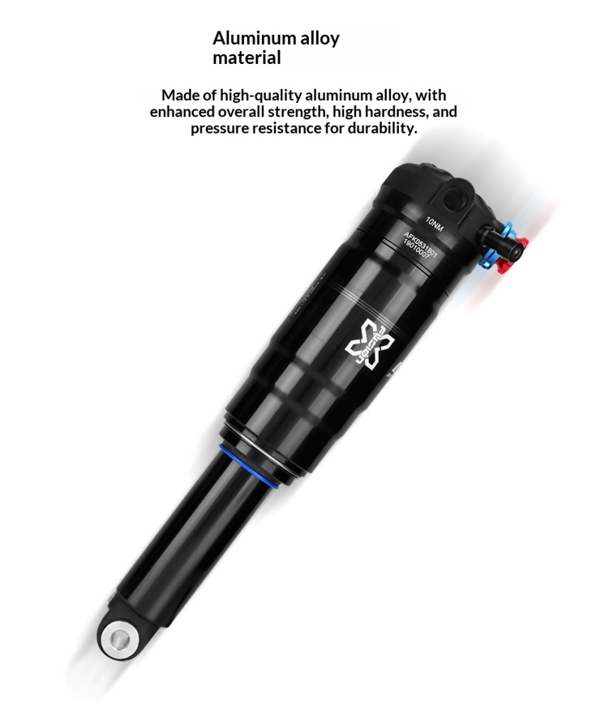 X-Fusion O2-PRO RL Trunnion Air Rear Shock O2-PRO-TRUNNION-185 Adjustable MTB Suspension 185/225mm
