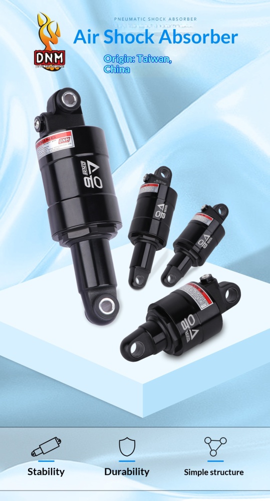 DNM AO-6 Air Rear Shock Absorber 100/125/150/165mm for Folding Bike Scooter MTB