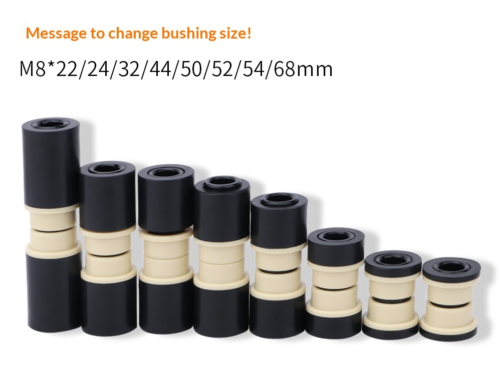 MEROCA HLT-H5 Air Rear Shock Absorber 125/150/165/190/200mm for MTB Folding Bike Scooter