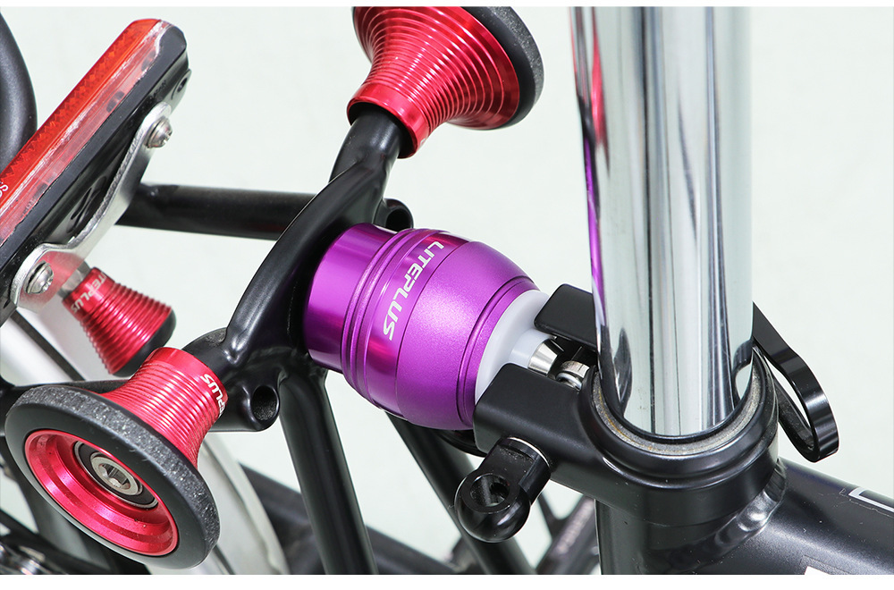 LITEPLUS SA01 Folding Bike Rear Shock Absorber LITEPLUS-SA01 Aluminum Alloy Suspension Damper for Brompton Style Bike