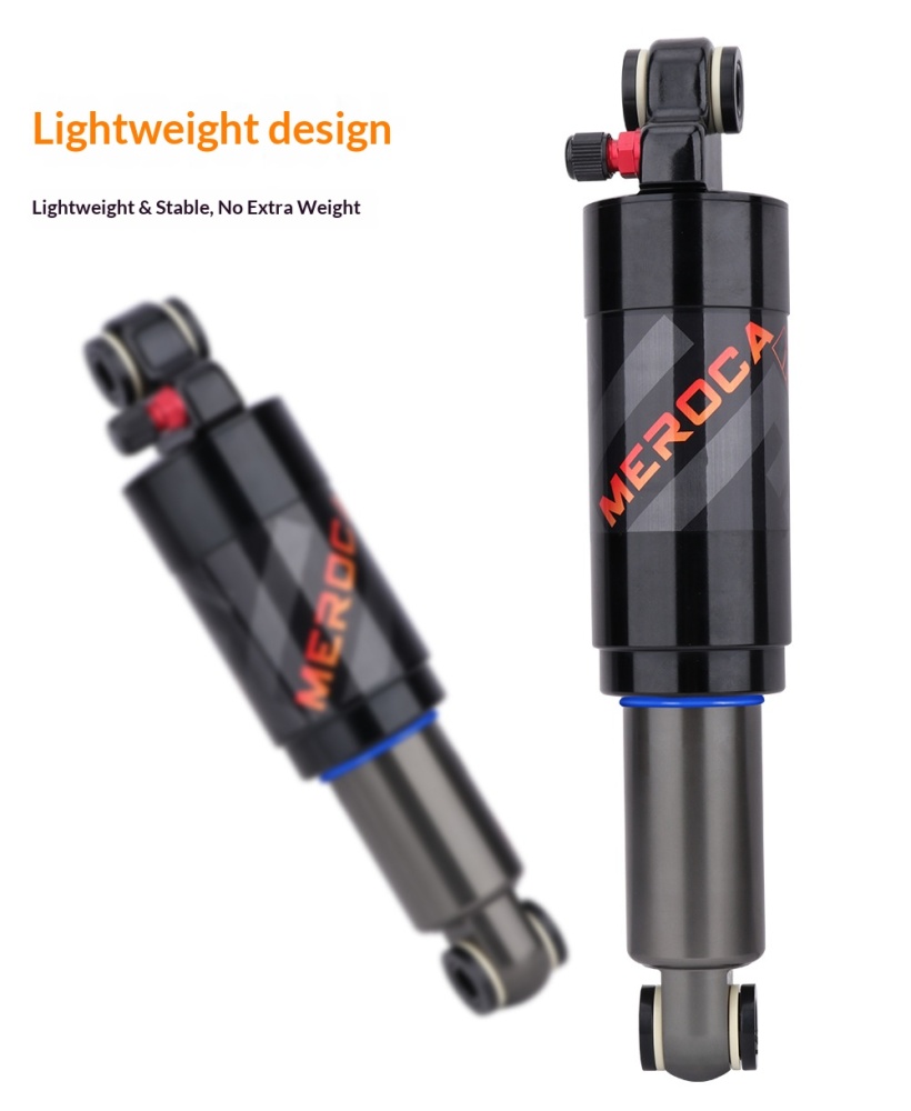 MEROCA HLT-H5 Air Rear Shock Absorber 125/150/165/190/200mm for MTB Folding Bike Scooter