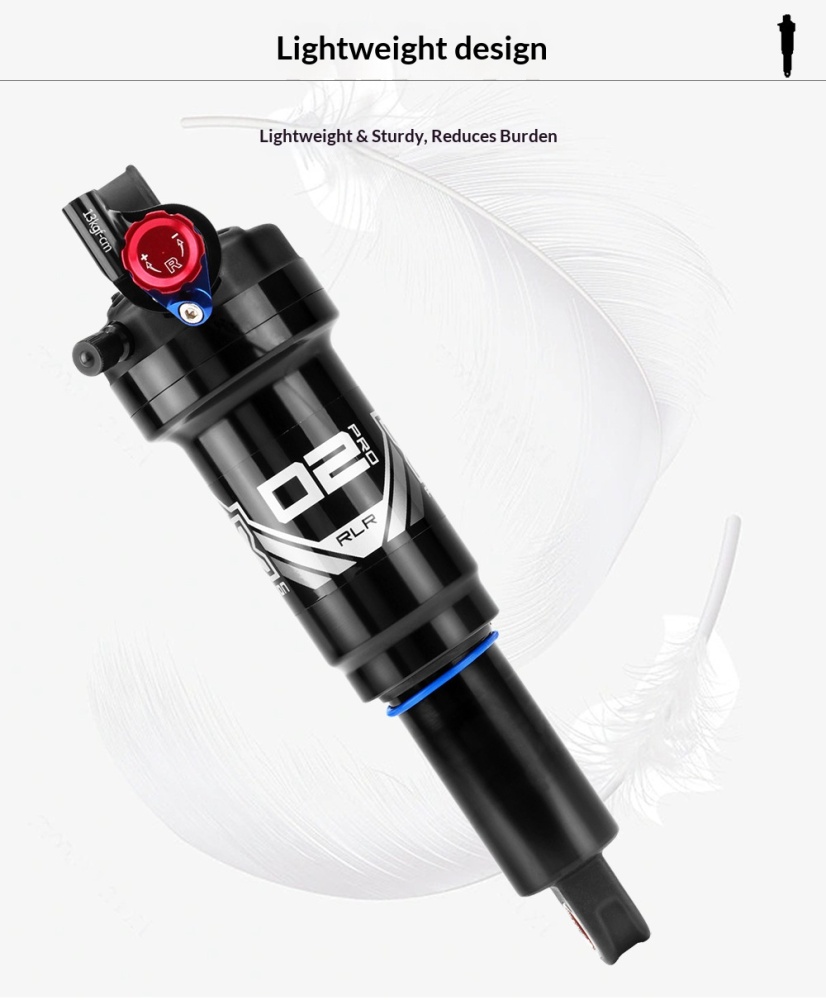 X-FUSION O2 PRO RLR Remote Air Rear Shock XF-O2PRO-RLR-190 190mm x 40mm Adjustable MTB Suspension Damper