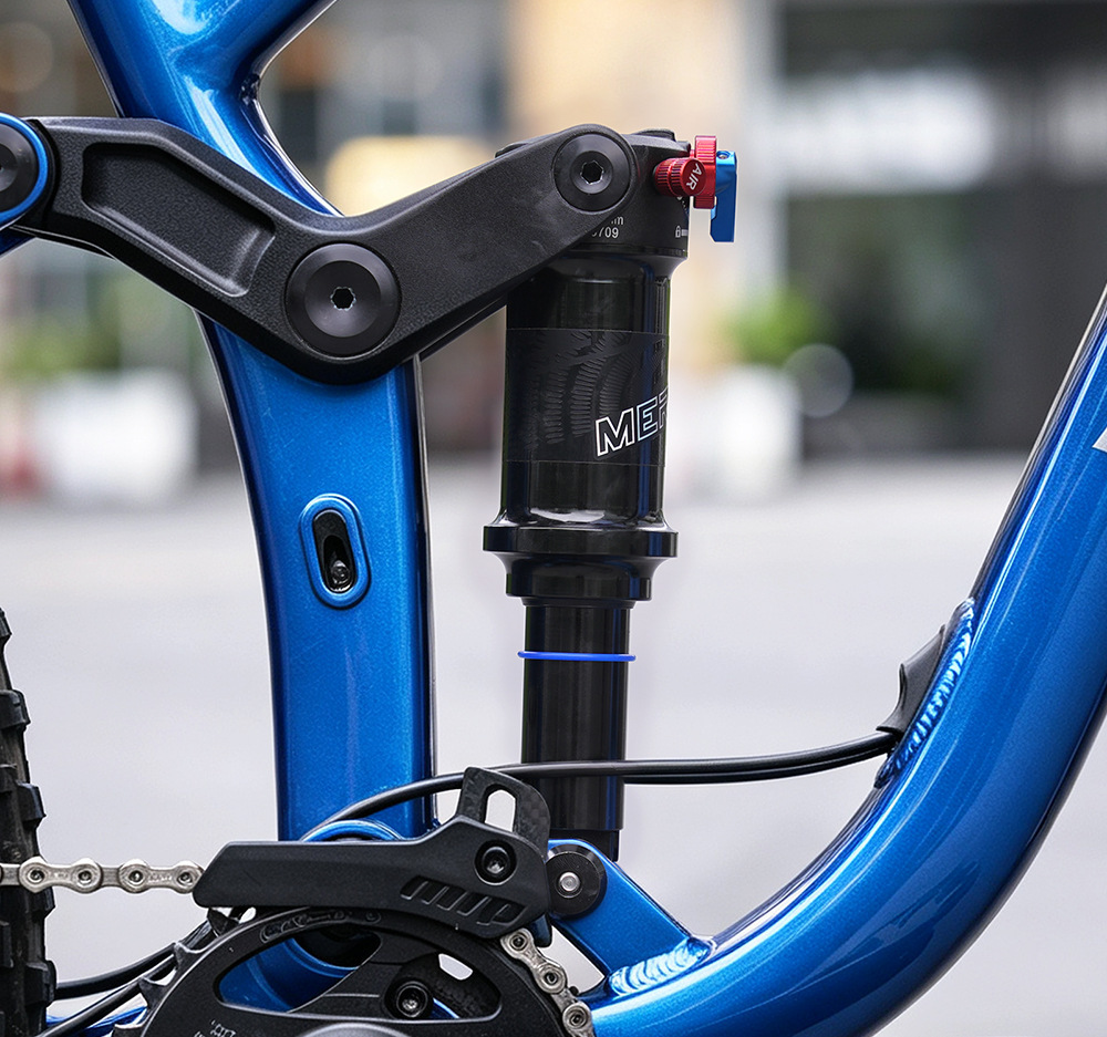MEROCA RX-5 Trunnion Air Rear Shock 185/205mm MTB Rear Suspension with Rebound Adjustment & Lockout