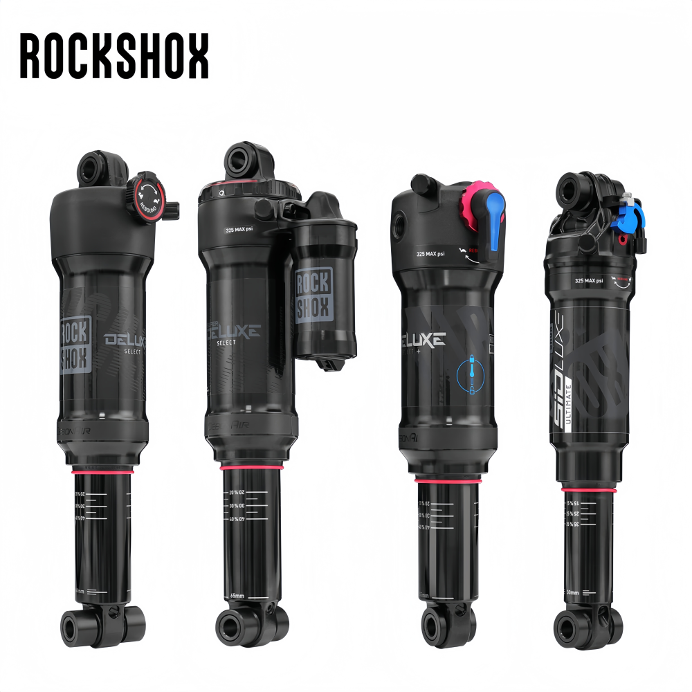 ROCKSHOX Air Rear Shock Absorber ROCKSHOX-AIR-SHOCK-5 Deluxe Select Select+ SiDLuxe 185/210/230mm for MTB Soft Tail Bike