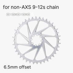 Non-AXS9-12s silver hollow