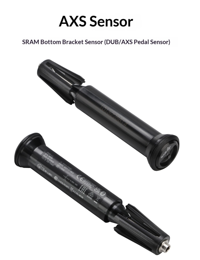 SRAM AXS Sensor AXS PEZ902PX Pedal Axle Sensor for XX1 Crank Electronic Fork Shock Dropper Derailleur
