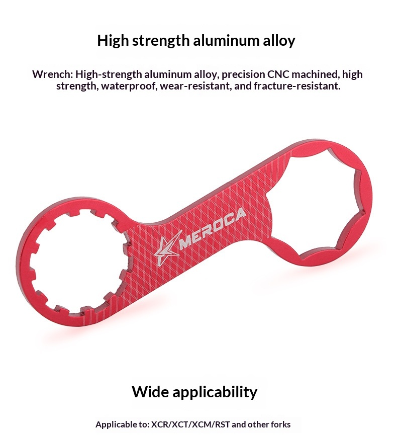 MEROCA Shoulder Cap Wrench MEROCA-SCW-001 for Suntour XCM XCR XCT RST MTB Suspension Fork Cap Removal Tool