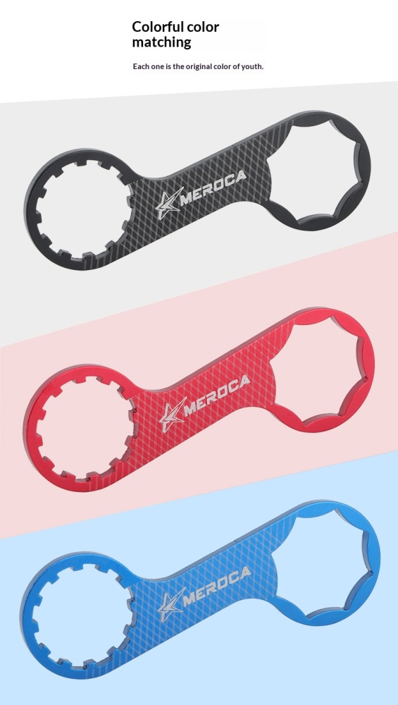 MEROCA Shoulder Cap Wrench MEROCA-SCW-001 for Suntour XCM XCR XCT RST MTB Suspension Fork Cap Removal Tool