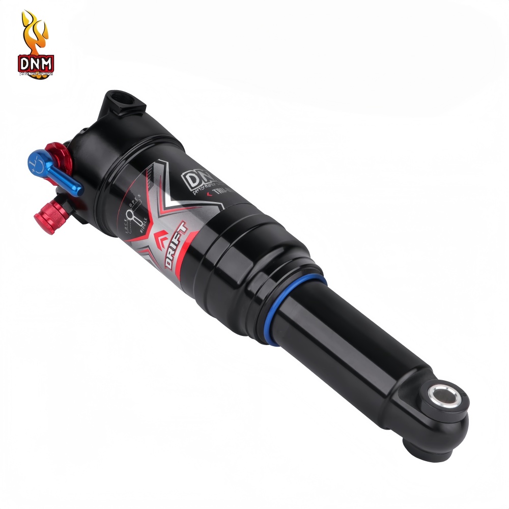 DNM TRU-8RC Air Rear Shock Absorber Trunnion Mount Bike Suspension 3-Step Lockout Rebound Adjustable
