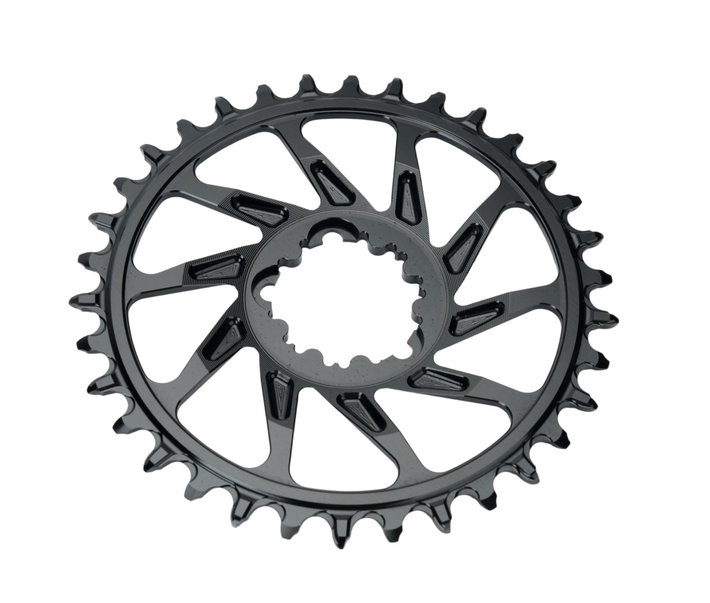 STONE Direct Mount Chainring 6mm offset 3 bolts interface GXP Narrow-Wide Single Chainring for MTB & Gravel Bike (26T-40T)