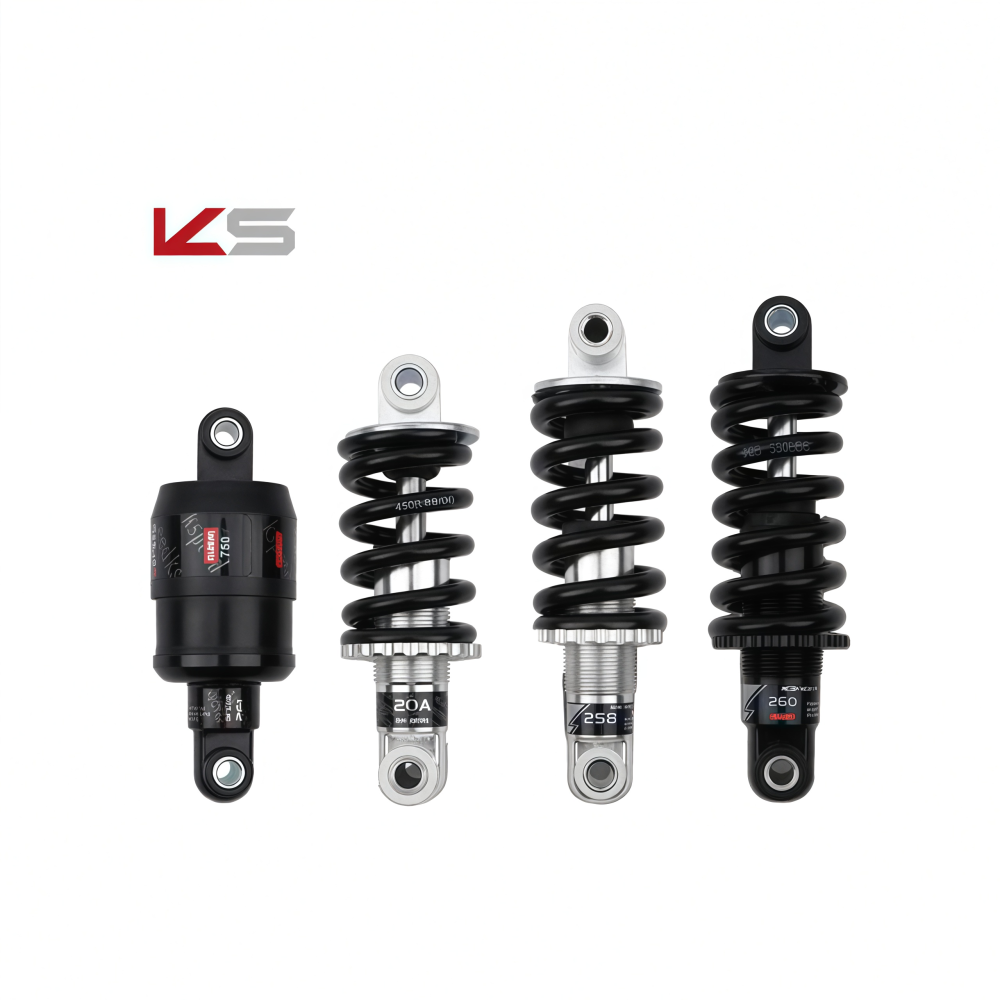 Kindshock KS Shock Absorber KS Rear shock absorber Coil Spring Rear Suspension for Folding Bike E-Bike Scooter MTB Soft Tail Frame