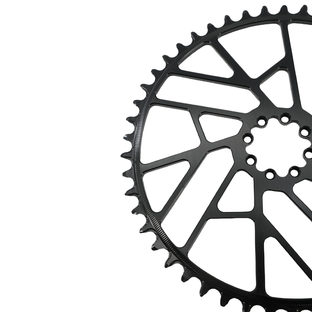 Stone Bike Chainring for AXS Flattop T-type Chain 12S 0mm Offset Direct Mount Round for Sram X0 XX SL GX 38T To 48T Hollow Aero Style