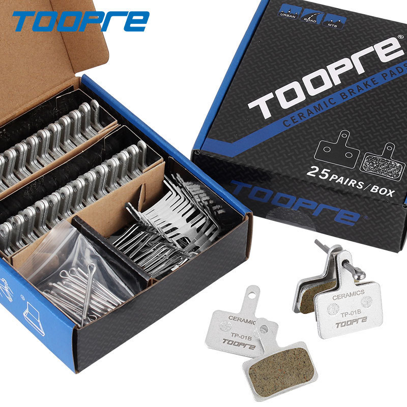 TOOPRE Bicycle Disc Brake Linings Full Metal Ceramic for M395 M355 M446 M315 Brake Pads