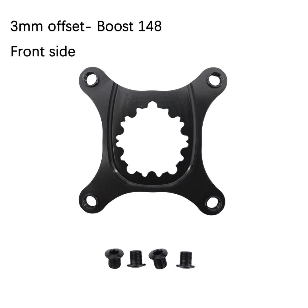 STONE bike chainring spider adapter 104bcd 0mm 3mm 5mm offset convert direct mount for SRAM 3 pins DUB BB30 24 BOOST 148mm X9 XX1 X0 X01 1x Speed