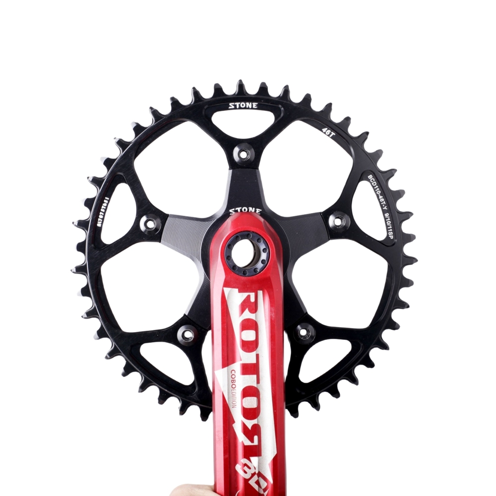STONE Rotor 3D 3D+ 24mm Spindle to 110BCD Chainring Spider Adapter Road Gravel Bike 1x 2x R7000 R8000 R9100 R8100 R9200