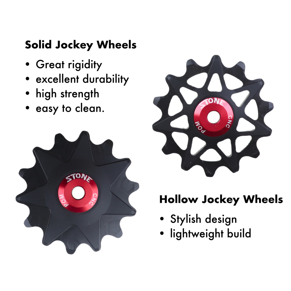 Stone Pulley Wheel Rear Guide Roller Jockey 10t 12t 14t 16t Bearing Road MTB Bike Bearings Rear Derailleur GX XX1 X01 Eagle