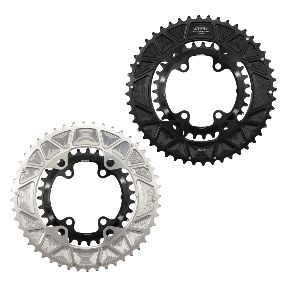STONE double chainring for shimano GRX 110bcd RX600 RX810 RX820 gravel bike chainring 46T 30T 48T 50T 33T
