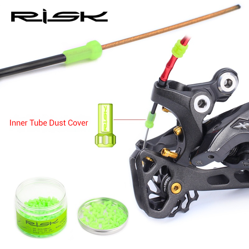 RISK Mountain Bike Road Bike Cable Housing Protector Gear Cable Brake Cable Inner Tube Dust Cover