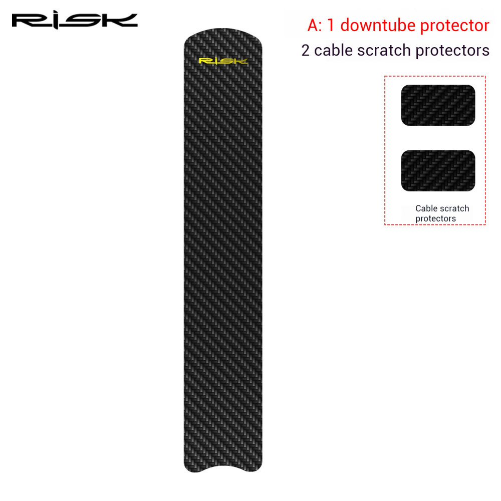 RISK Bicycle Chainstay Protector Mountain Bike Road Bike Frame Protection Sticker Chain Guard Scratch Protection