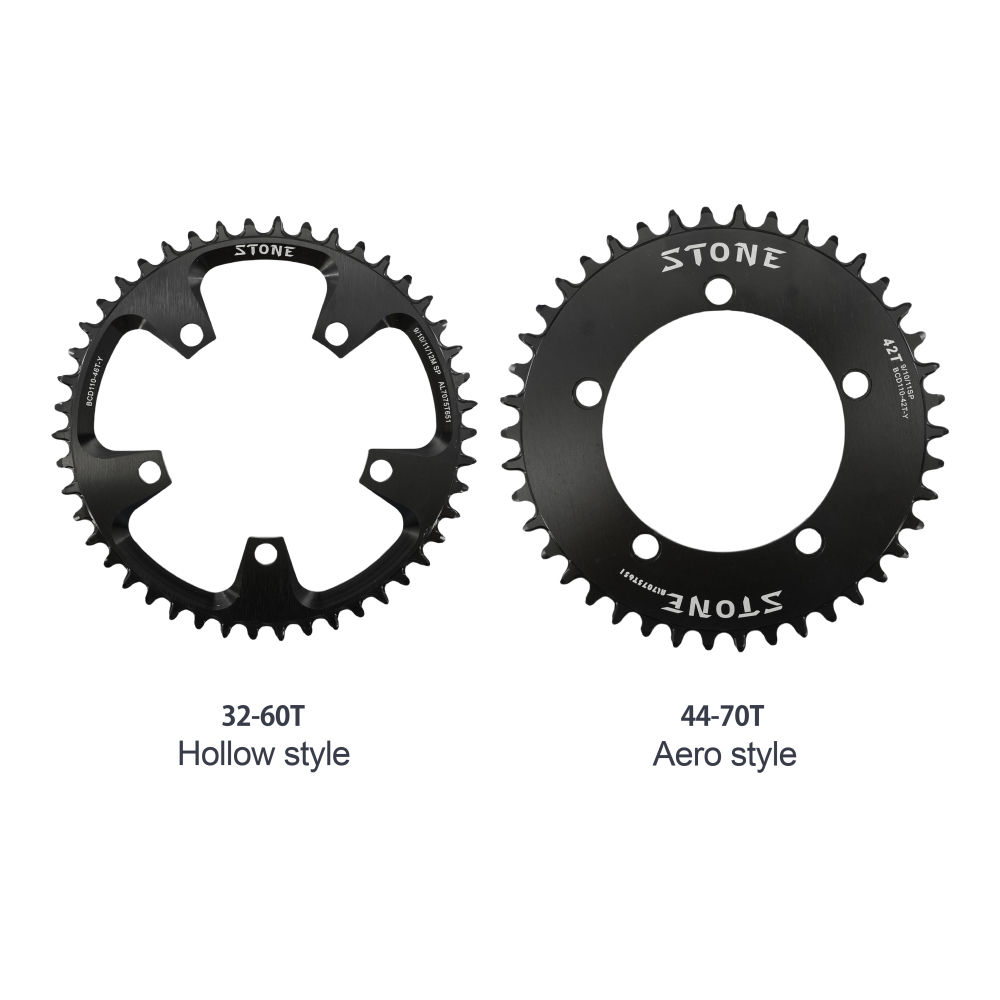 Stone Chainring Round 110BCD for Force Red Rival S350 S900 32 36 38 40 42 46 48 58 60T Tooth Road Bike for Sram CX Gravel Quarq