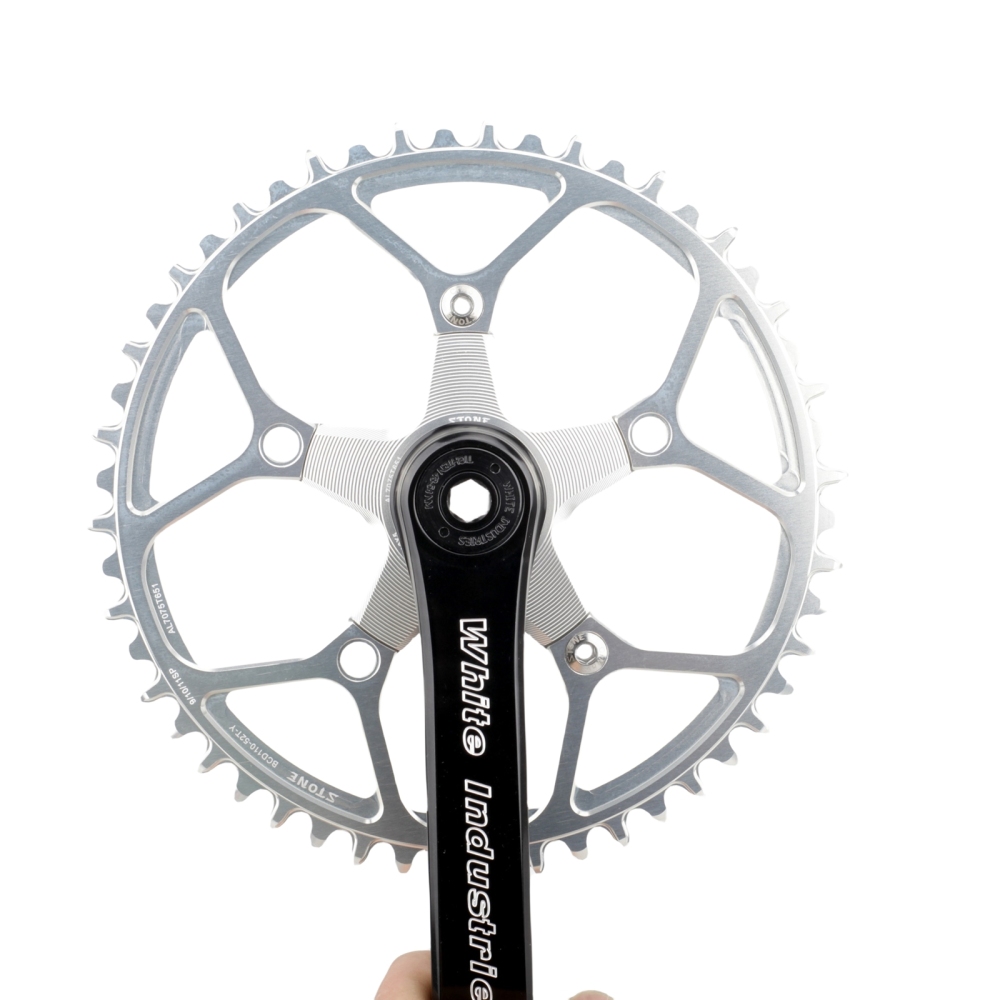 Stone Bike Chainring Spider Adapter for White Industries To 110BCD 4 Bolts 5 Arm 5800 6800 R7000 R8000 R9100 R7100 R8100 R9200