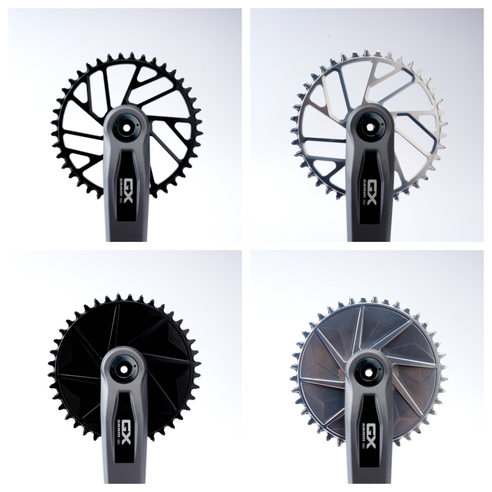 Stone Bike Chainring for AXS Flattop T-type Chain 12S 0mm Offset Direct Mount Round for Sram X0 XX SL GX 38T To 48T Hollow Aero Style