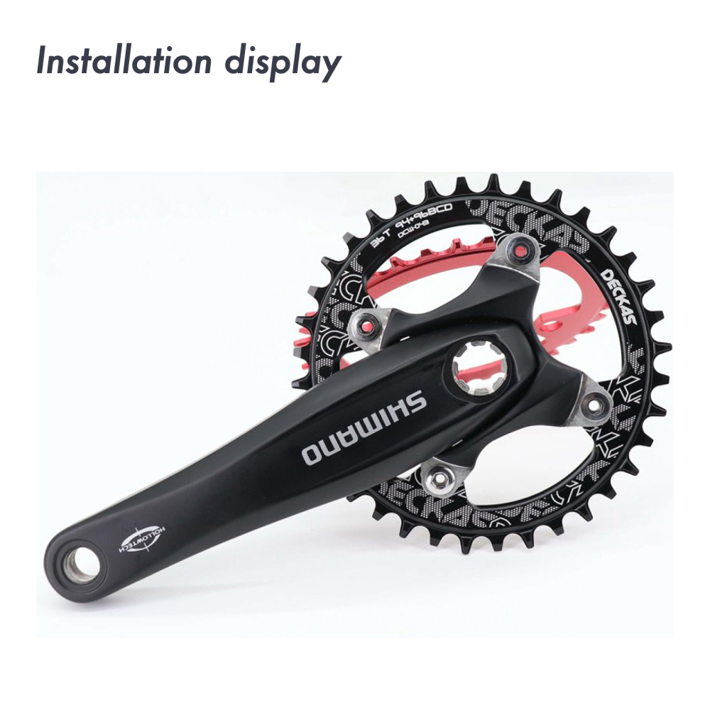 Deckas Chainring 96BCD 94BCD Round 32t 34t 36t 38t Tooth Plate MTB Mountain Bike 96BCD Road Bike M4000 M4050 NX GX X1