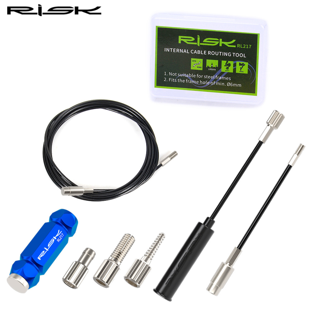 RISK bicycle internal cable routing frame sound-absorbing foam tube mountain bike road bike noise reduction sponge tube protective sleeve