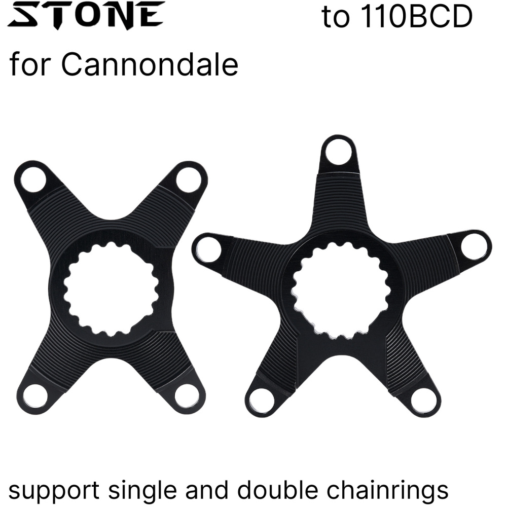 STONE Spider Adapter for Cannon dale SI SL SISL Direct Mount to 110bcd 4 / 5 Bolts Mounting Road Bike R7000 R8000 R9100 5800 6800 R7100 R8100 R9100