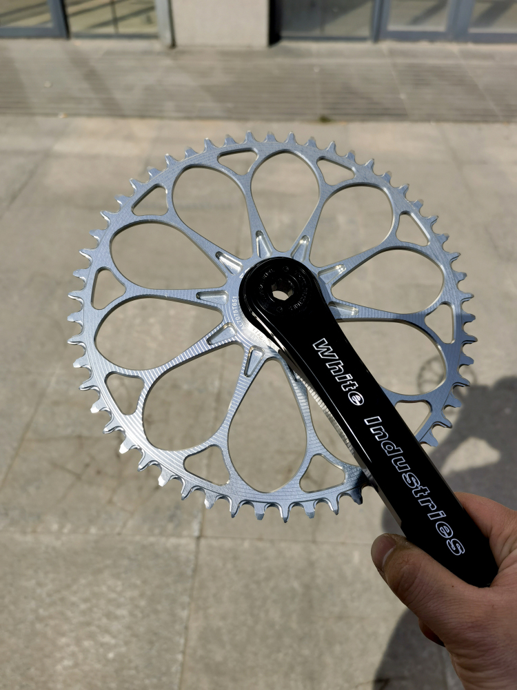 Stone Round Bike Chainring for White Industries industry R30 Crank 40T To 56T Cycling Bike Chainwheel for Road Bike for Brompton Folding Bike