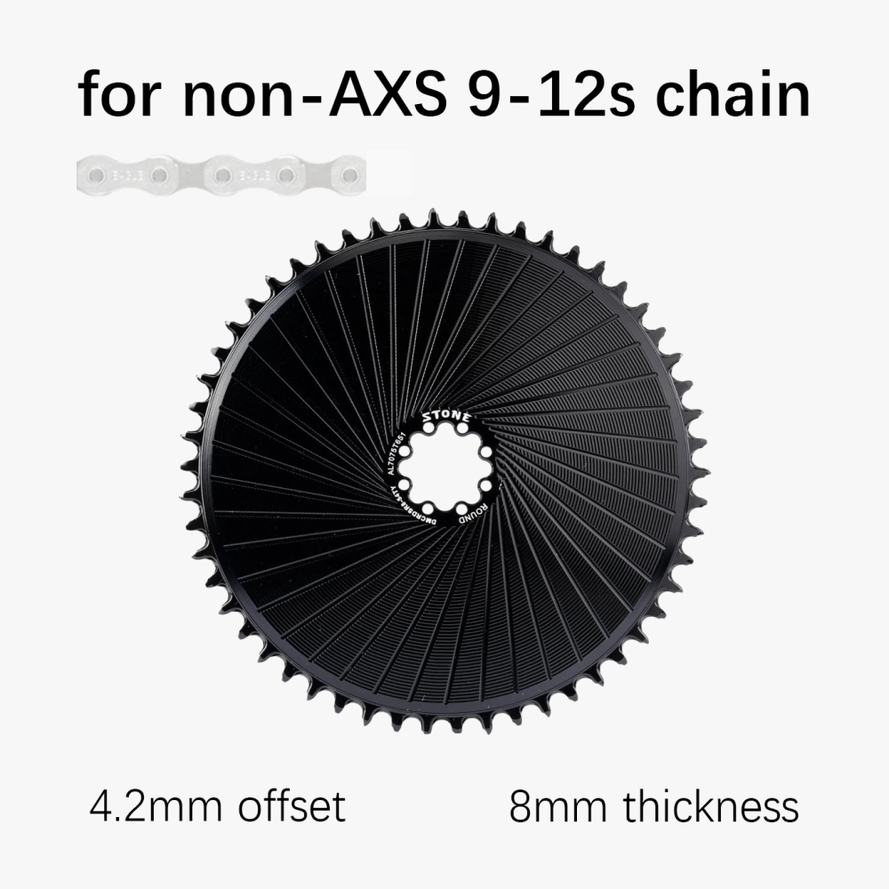 Stone 12s AXS Chainring flattop for DUB Force Red Direct Mount DM Chainring Chainwheel for Sram for Road Bike AXS 12 Speed 8 bolts non axs
