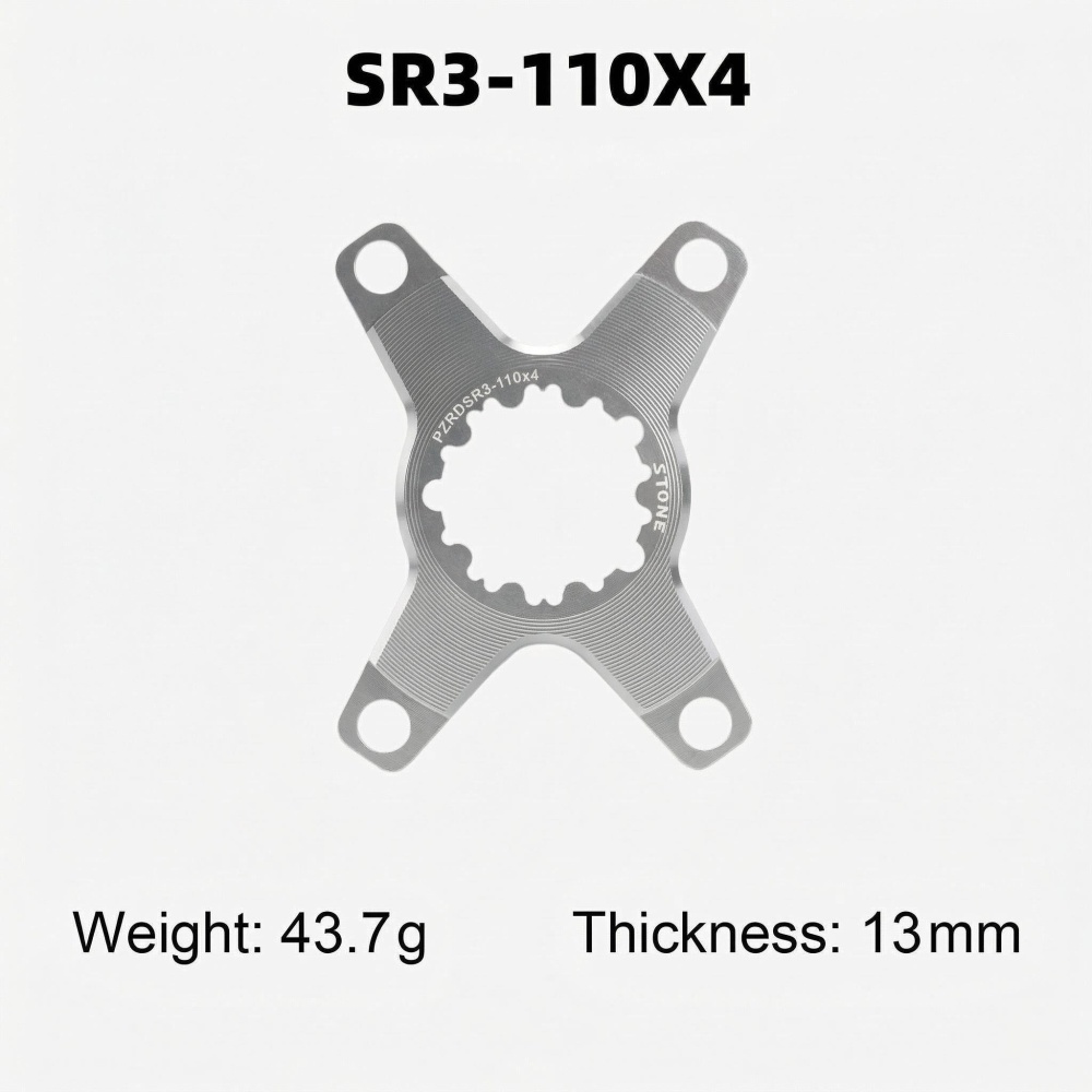 Stone Chainring Spider Adapter Converter GXP To 110BCD 4 bolts 5 Arms for Sram FORCE RIVAL RED Road Bike Crank for 1x 2x direct mount 3 bolts pins