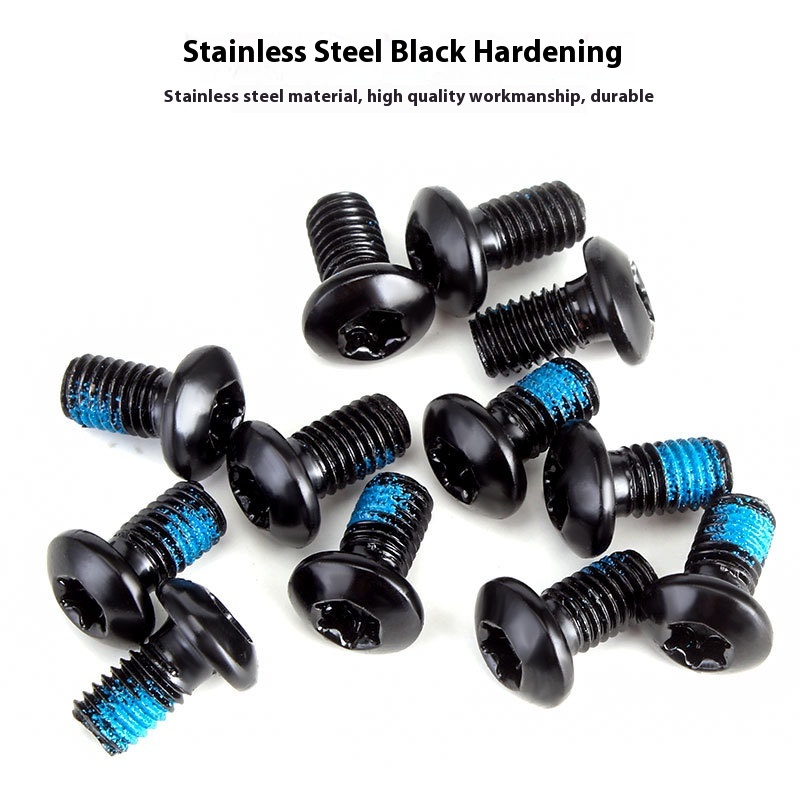 TOOPRE Disc Brake Rotor Bolts for Mountain Bike T25 Torx Disc Rotor Screws for Road Bike Disc Brake Rotor Bolts