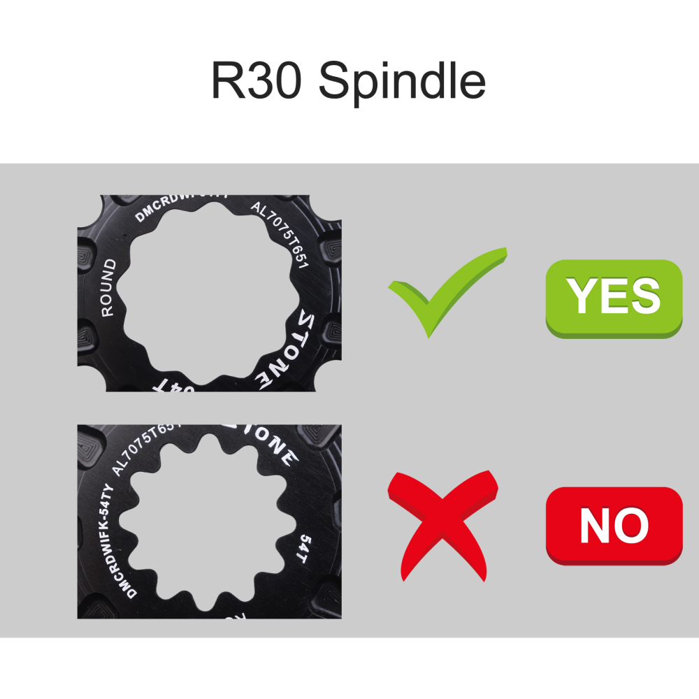 Stone Round Bike Chainring for White Industries industry R30 Crank 40T To 56T Cycling Bike Chainwheel for Road Bike for Brompton Folding Bike