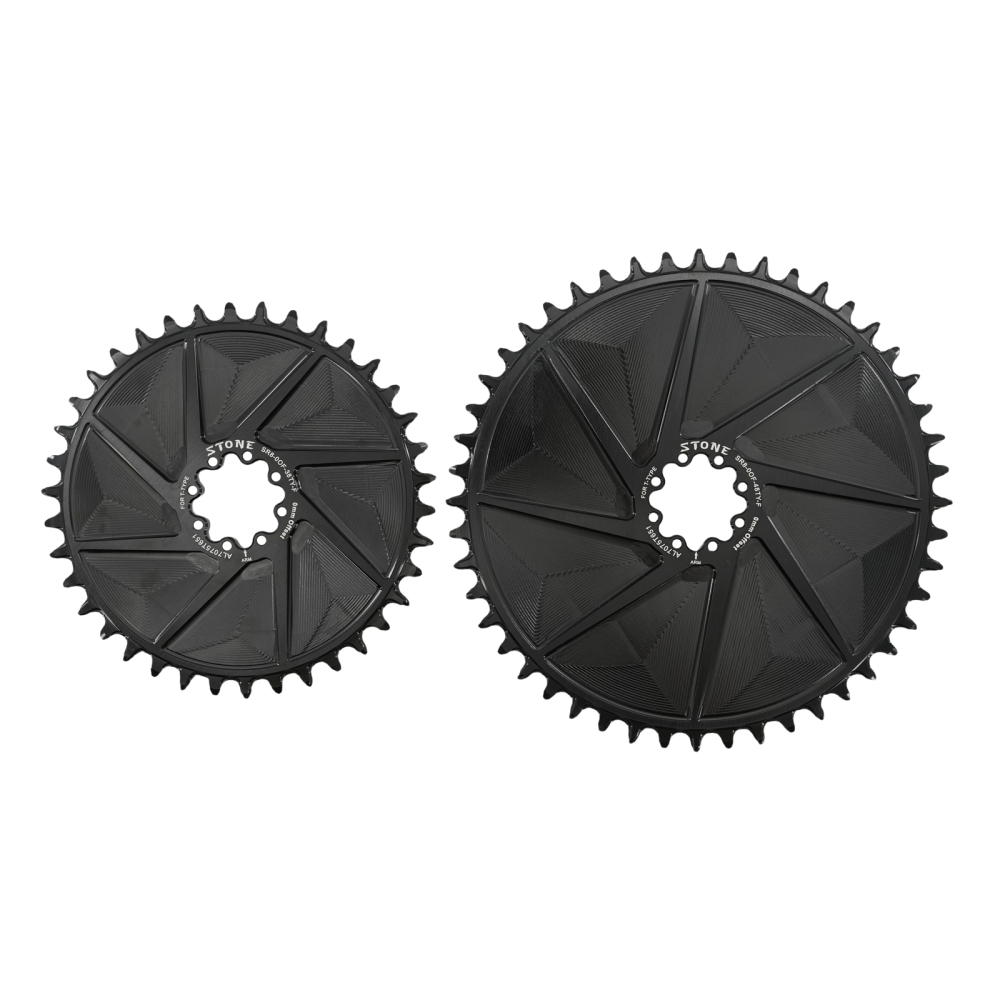 Stone Bike Chainring for AXS Flattop T-type Chain 12S 0mm Offset Direct Mount Round for Sram X0 XX SL GX 38T To 48T Hollow Aero Style