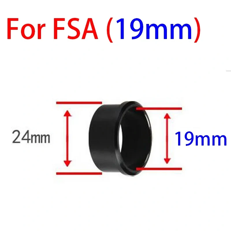 GUB Bottom Bracket adapter for Shimano BB 24 - 19 mm press in 24 22mm conversion sleeve BB30 PF30  for sram gxp 22mm 19mm 24mm