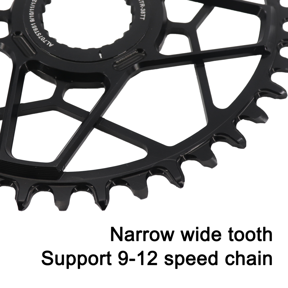 Stone Direct Mount Road MTB Round Chainring for Rotor Kapic Aldhu Vegast Hawk Raptor inpower 2inpower Crankset MTB 12s 30 to 40T 42t to 58t